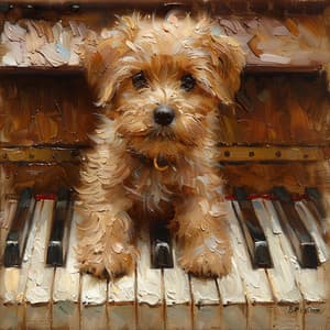 La Armonía Del Perro Del Piano: Melodías Relajantes Para Mascotas - Canon en variaciones D