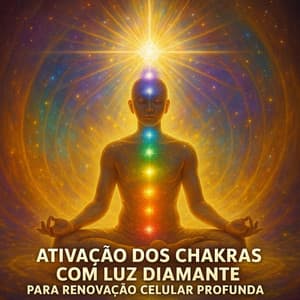 Ativação dos Chakras com Luz Diamante para Renovação Celular Profunda - Carlos Positivo