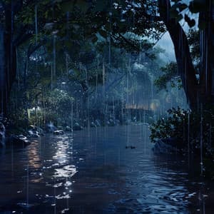 Peaceful Rain Melodies for Guided Meditation Music - Blissful Meditation Academy