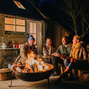 Fiery Meditation Music: Relaxation by the Fire - Fire Fruits Sounds