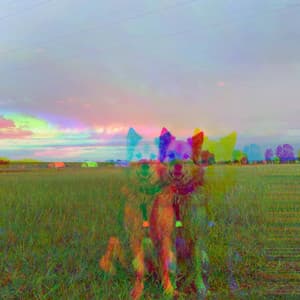 Backdrop for Cozy Winter Doggo - Calma Música para Perros