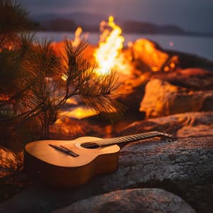 Flame Relaxation Sessions: Soothing Guitar and Crackling Fire - Latin Guitar