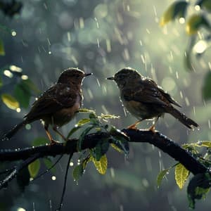 Binaural Pets Calm: Nature Rain and Birds Relaxation - Crafting Audio
