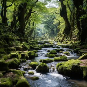 Melodías Del Río: Calma En El Flujo De Los Sueños - Música para Dormir Con Relajantes Sonidos de la Naturaleza