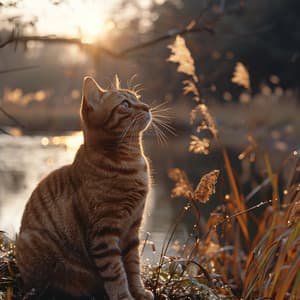 Maullido Alegre: Gatos De Felicidad Binaural - Cuna Musical Gatos