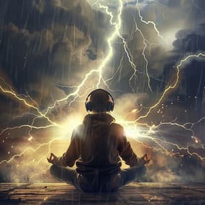 Meditation in Thunder's Embrace: Serene Music - Asian Meditation Collective