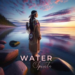 Water Spirits: Healing Native American Whispers with Sea Waves and Flute - Native American Music World