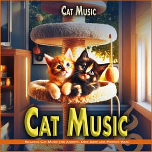 Cat Music: Relaxing Cat Music for Anxiety, Deep Sleep and Positive Vibes - Cat Music