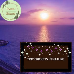 Tiny Crickets in Nature - Calm Music