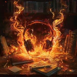 Focus by Fire: Productive Music Chant - Nature & Sounds Background