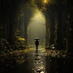 Retiro De Yoga Lluvioso: Armonía Binaural Para La Presencia Consciente - Resplandor de lluvia