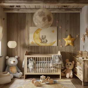 Canción De Cuna Relajante Para El Sueño Del Bebé: Armonías Nocturnas - Canciones para bebés durmiendo