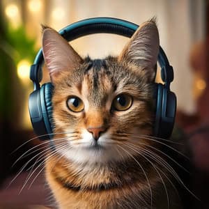 Graceful Purrs: Playful Cat Tunes - Binaural Study Deep Focus Frequency