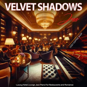 Velvet Shadows Jazz - Luxury Hotel Lounge Jazz Piano For Restaurants and Romance - Cozy Coffee Shop