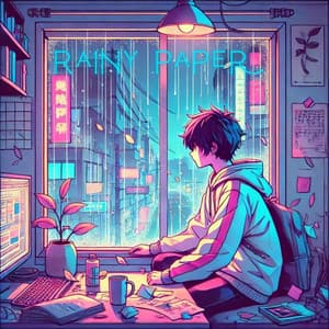 Rainy Paper: Sad Lofi Beats - Lofi DreamHop