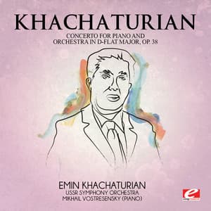 Khachaturian: Concerto for Piano and Orchestra in D-Flat Major, Op. 38 - USSR Symphony Orchestra
