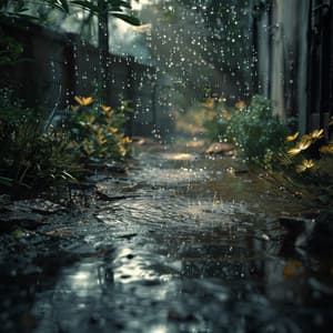 Binaural Yoga Ambience with Gentle Rain - Spiritual Yoga