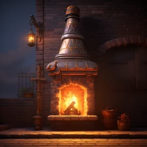 Ember's Glow: Calming Fire Melodies - Nature Of Sweden