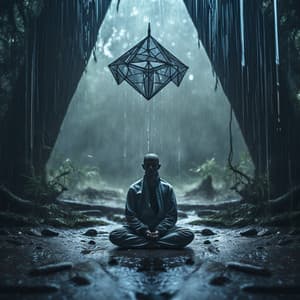 Meditación Con Lluvia: Sinfonía Tranquila Del Flujo - Felicidad básica