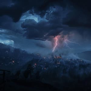 Thunder Massage Ambience: Soothing Sounds for Relaxation - Spa Music Station