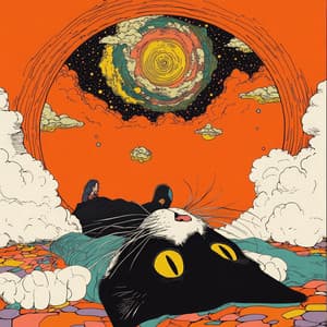 Sonido Milagroso: Catapultando la Grandeza Felina en el Descanso - Music for Cats Peace