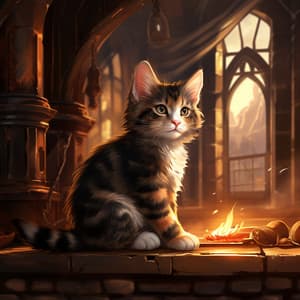 Inferno Armonioso: Melodías Ronroneantes - Diosa de la naturaleza