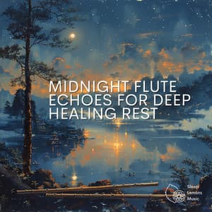 Midnight Flute Echoes for Deep Healing Rest - Sleep Lemons Music