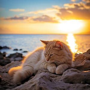 Bigotes Del Océano: Sonidos Reconfortantes Para Gatos - Cuna Musical Gatos