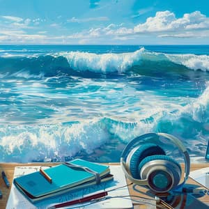 Concentration Sea: Ocean's Work Harmony - Office Background Music