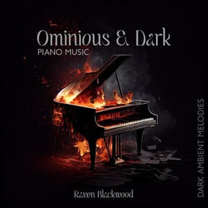 Ominious & Dark Piano Music: Dark Ambient Melodies - Raven Blackwood