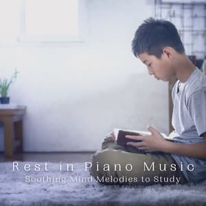 Rest in Piano Music: Soothing Mind Melodies to Study - Smooth Jazz Vibes