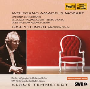 Mozart: Sinfonia Concertante - Bella mia fiamma - Cor sincerum amore plenum - Haydn: Symphony No. 64 - Klaus Tennstedt