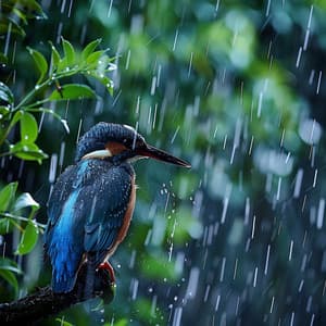 Arrullos Suaves De La Lluvia: Aves Binaurales En Armonía Del Sueño - 92 96 Hz - Especialistas de Musica para Dormir