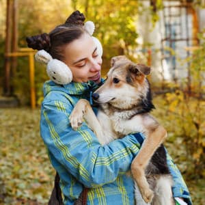 Liquid Serenity: Piano Rain for Calm Dogs - Little Piano Player