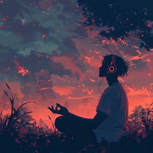 Lofi Music for Meditation: Quiet Mind Echoes - Jungleur