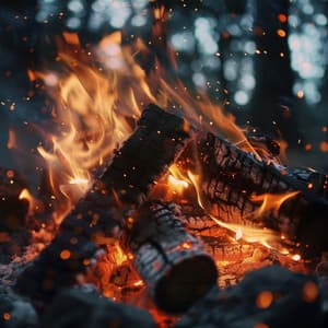 Focus and Serenity: Studying with Chill Vibes and Fire Sounds - Productivity Music