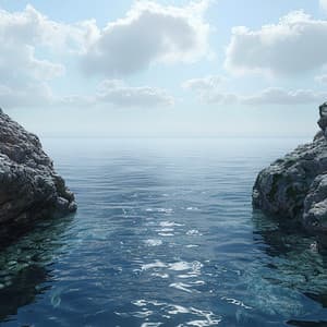 Ocean Echoes: Serene Soundscapes for Relaxation and Calm - Relaxing Chillout Music Zone
