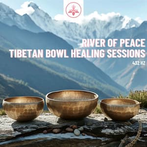 River of Peace: 432 Hz Tibetan Bowl Healing Sessions - The Time Of Meditation