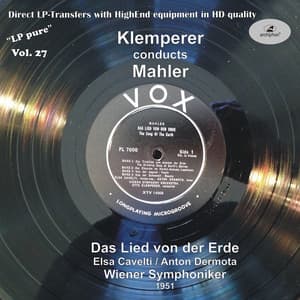 LP Pure, Vol. 27: Klemperer Conducts Mahler - Gustav Mahler