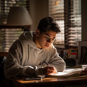 Rincón De Estudio Con Música Ambiental: Exploraciones Intelectuales - Estudiar