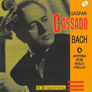 J.S.J.S.BACH: SUITE FOR VIOLONCELLO SOLOS NOS.1-6 - Johann Sebastian Bach