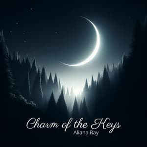Charm of the Keys: Under Moonlit Skies, Piano Music, Instrumental Lullabies - Aliana Ray