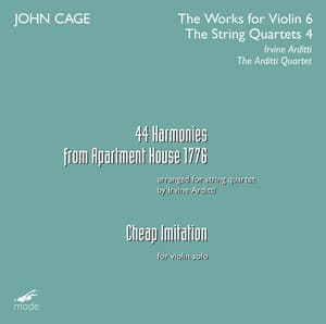 Cage: The Works for Violin, Vol. 6 & The String Quartets, Vol. 4 - John Cage