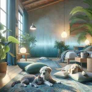 La pace degli animali domestici: Rumore bianco calmante per cani e gatti - Animali Domestici Unità