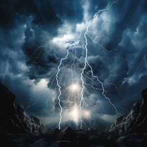 Nature's Rumble: Thunderous Sleep Melodies - Dinner Music Chillout