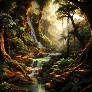 Aguas Líricas: Ecos Junto A La Cascada - Costas tranquilas