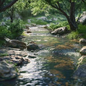 Soothing River Waves for Peaceful Nights - Chilllaxor