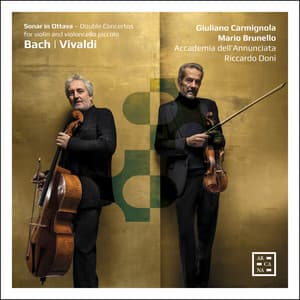 Bach & Vivaldi: Sonar in ottava. Double Concertos for Violin and Violoncello Piccolo - Giuliano Carmignola