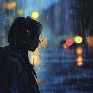 Melodic Flow of Rain: Peaceful Sounds - Basic Happiness