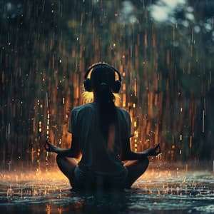 Meditation in Rain: Soothing Music Vibes - Mindfullness Meditation World / Spiritual Meditation Vibes
